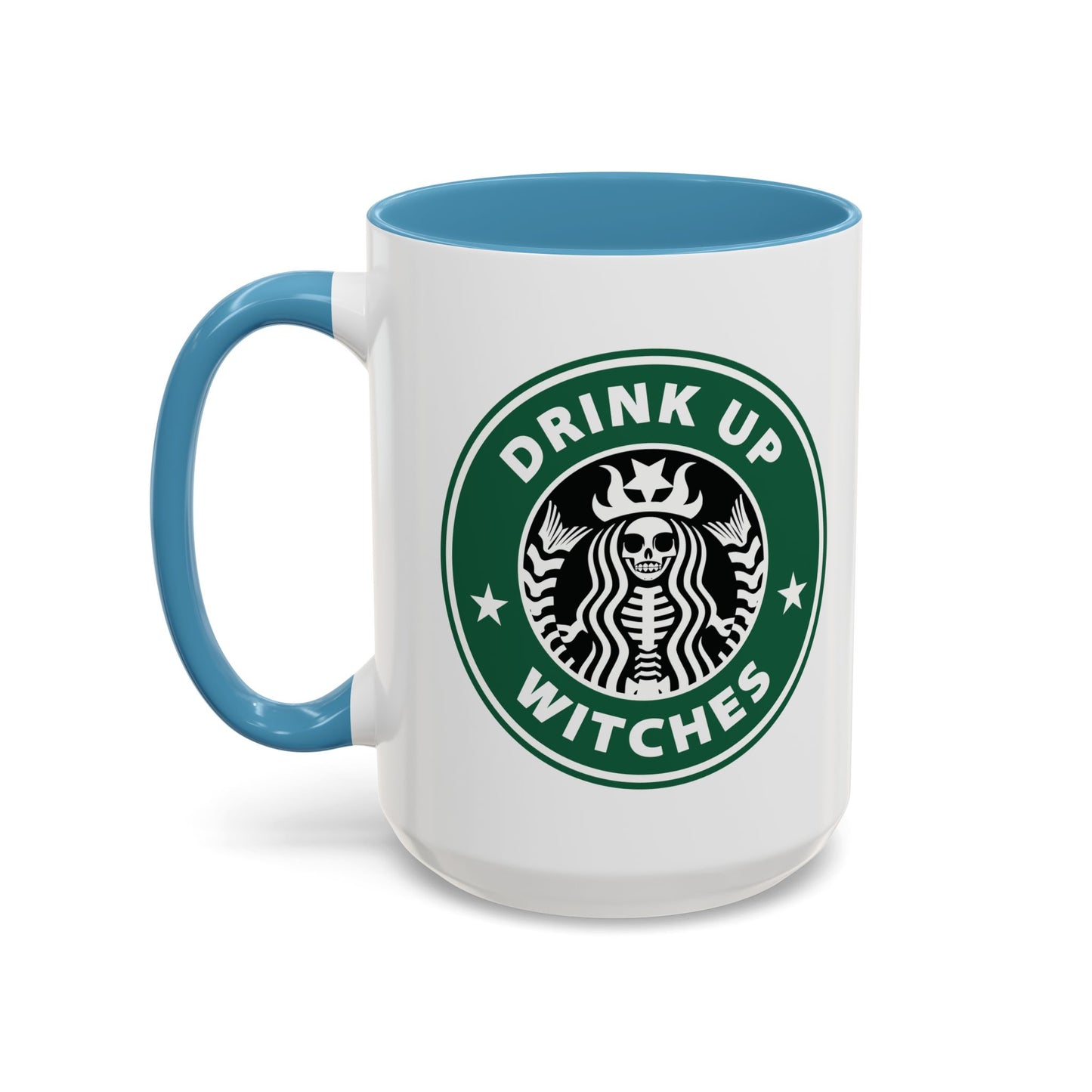 Skeleton Coffee Tea Mug for Starbucks Fan Drink Up Witches