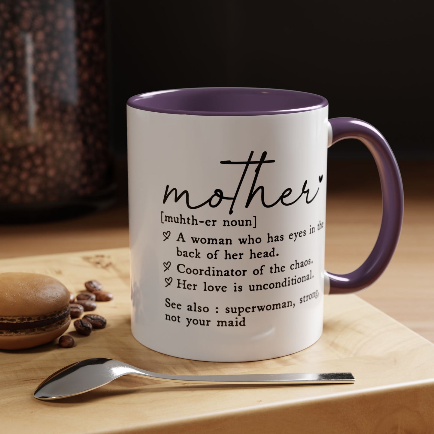 Funny Mother Definitions Souvenir Coffee Tea Cup | Mother's Day Gift Idea