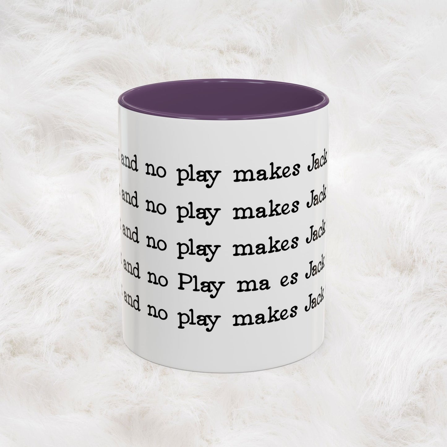 The Shining Coffee Mug — All Work and No Play Makes Jack a Dull Boy | Horror Movie Gift, Novelty Ceramic Cup