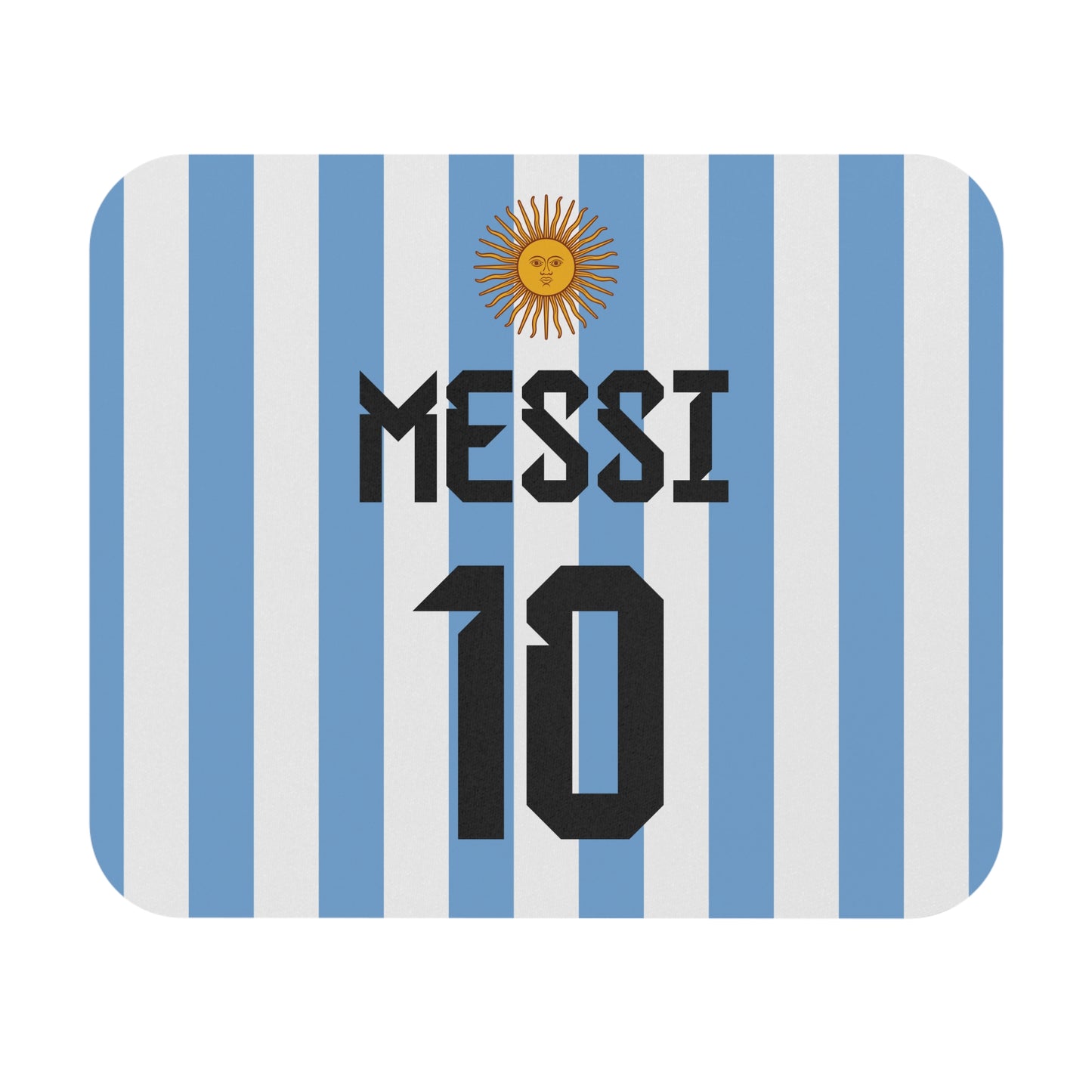Personalized Name and Number Argentina World Cup Mouse Pad Football Soccer Fans