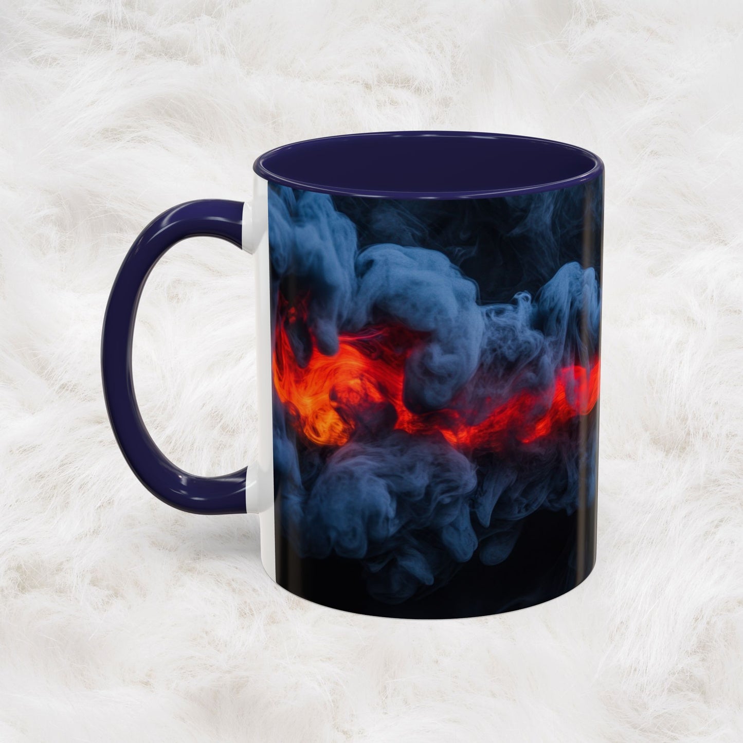 Abstract Smoke Accent Coffee Mug