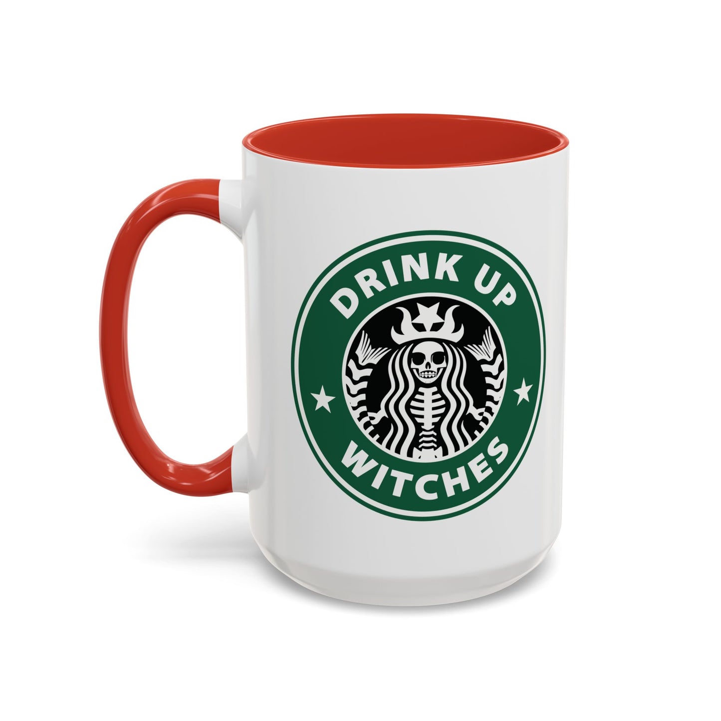 Skeleton Coffee Tea Mug for Starbucks Fan Drink Up Witches