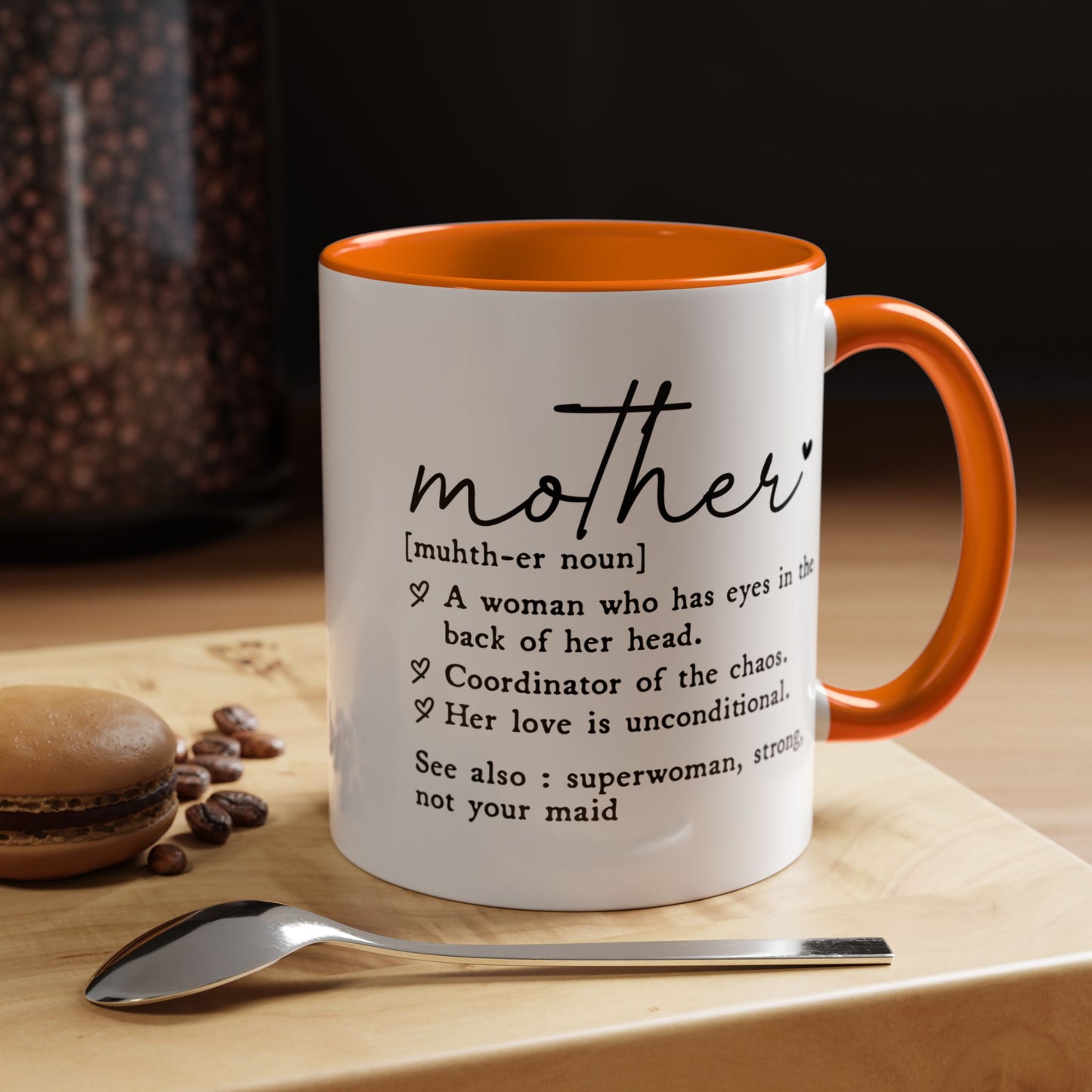 Funny Mother Definitions Souvenir Coffee Tea Cup | Mother's Day Gift Idea