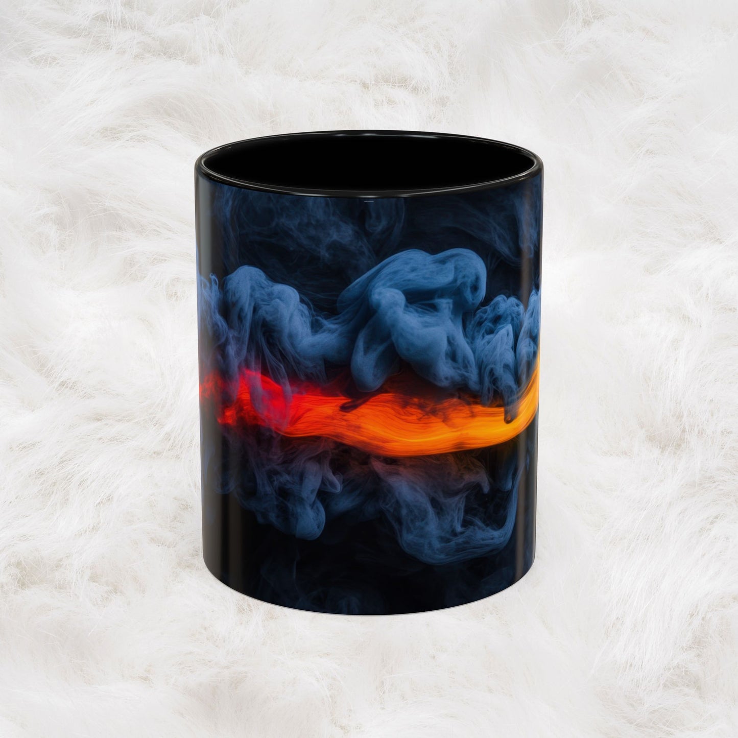 Abstract Smoke Accent Coffee Mug
