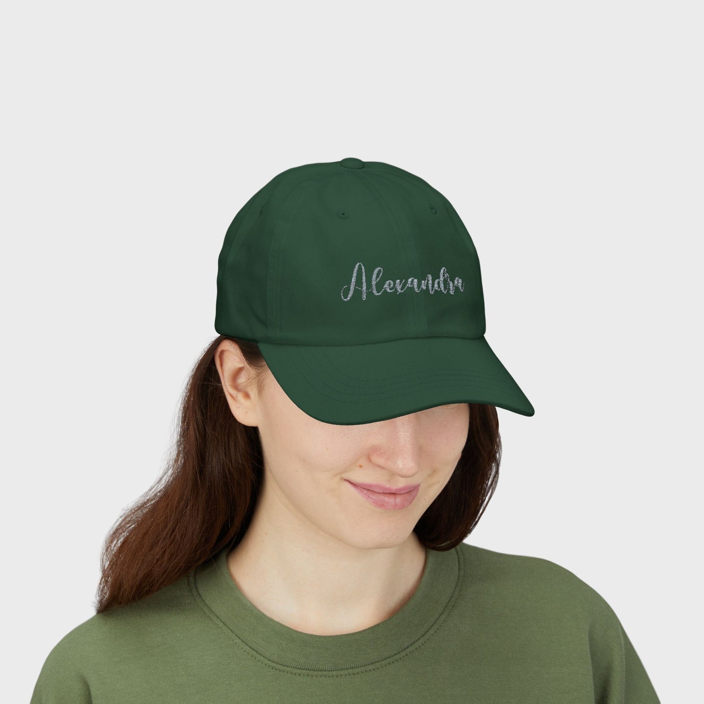Personalized Embroidered Name Dad Cap Baseball Hat | Gift Idea