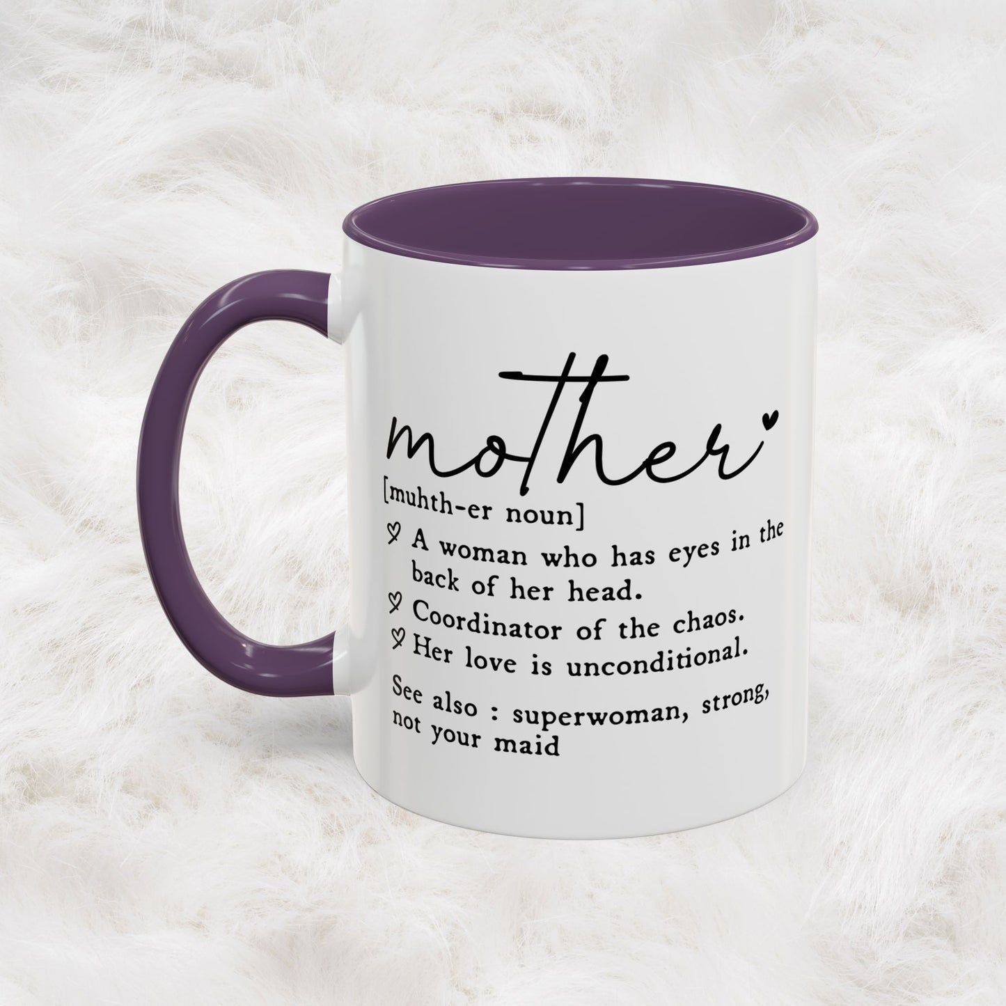 Funny Mother Definitions Souvenir Coffee Tea Cup | Mother's Day Gift Idea