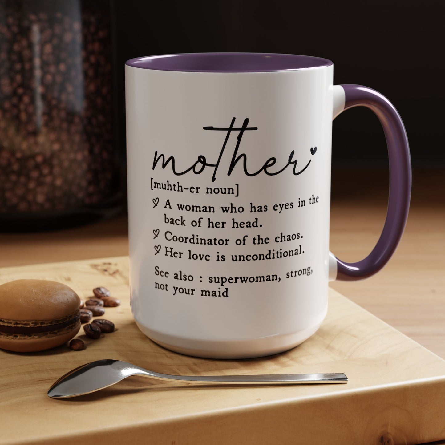 Funny Mother Definitions Souvenir Coffee Tea Cup | Mother's Day Gift Idea