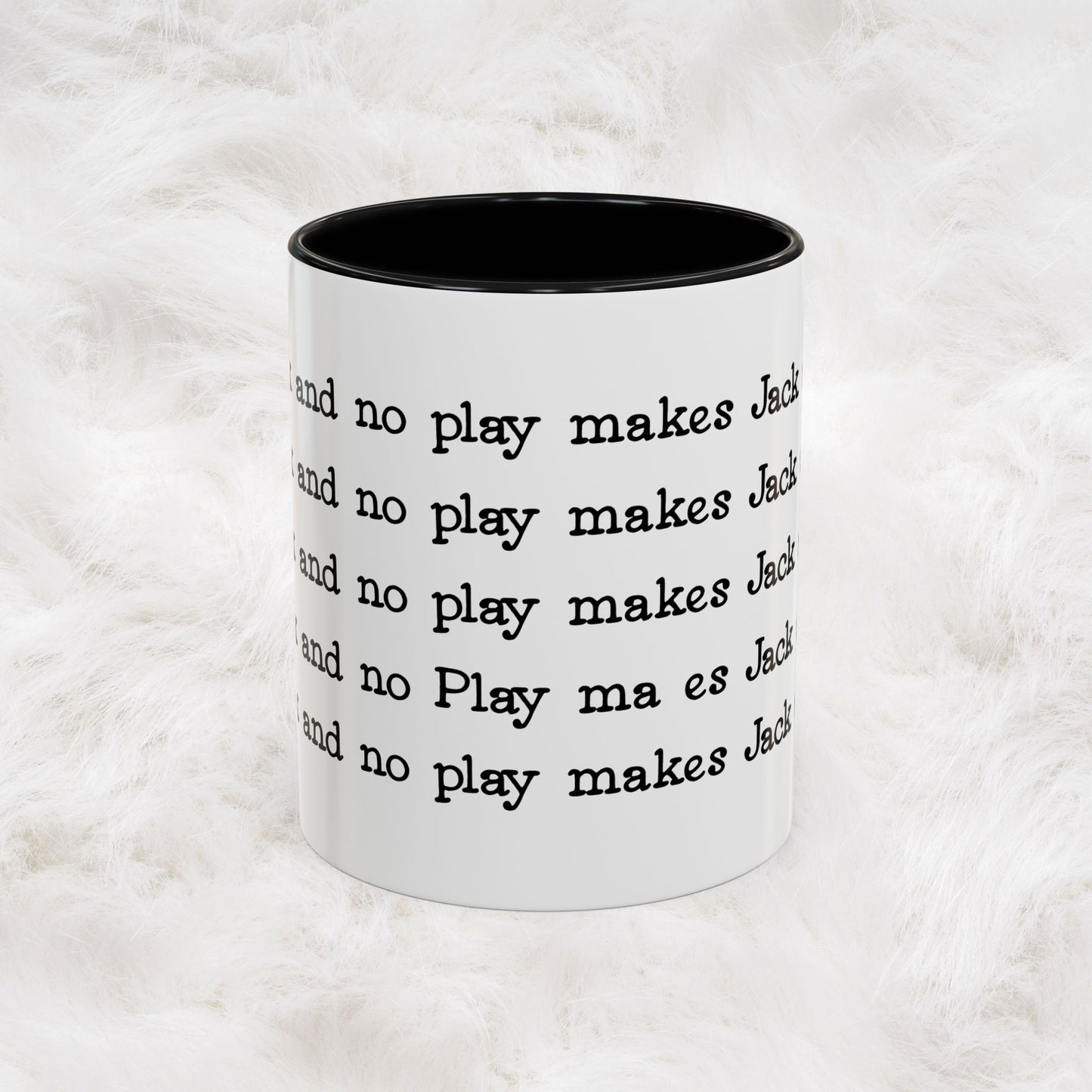 The Shining Coffee Mug — All Work and No Play Makes Jack a Dull Boy | Horror Movie Gift, Novelty Ceramic Cup