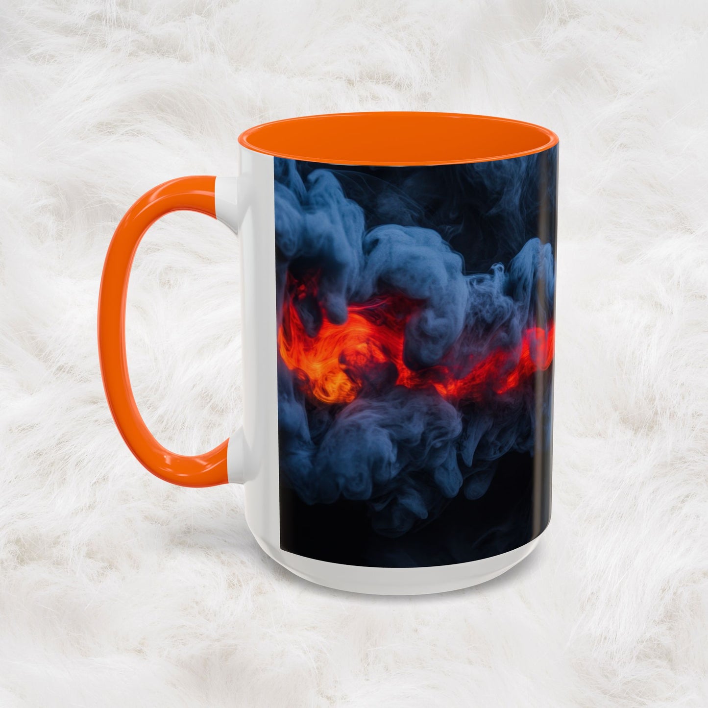 Abstract Smoke Accent Coffee Mug