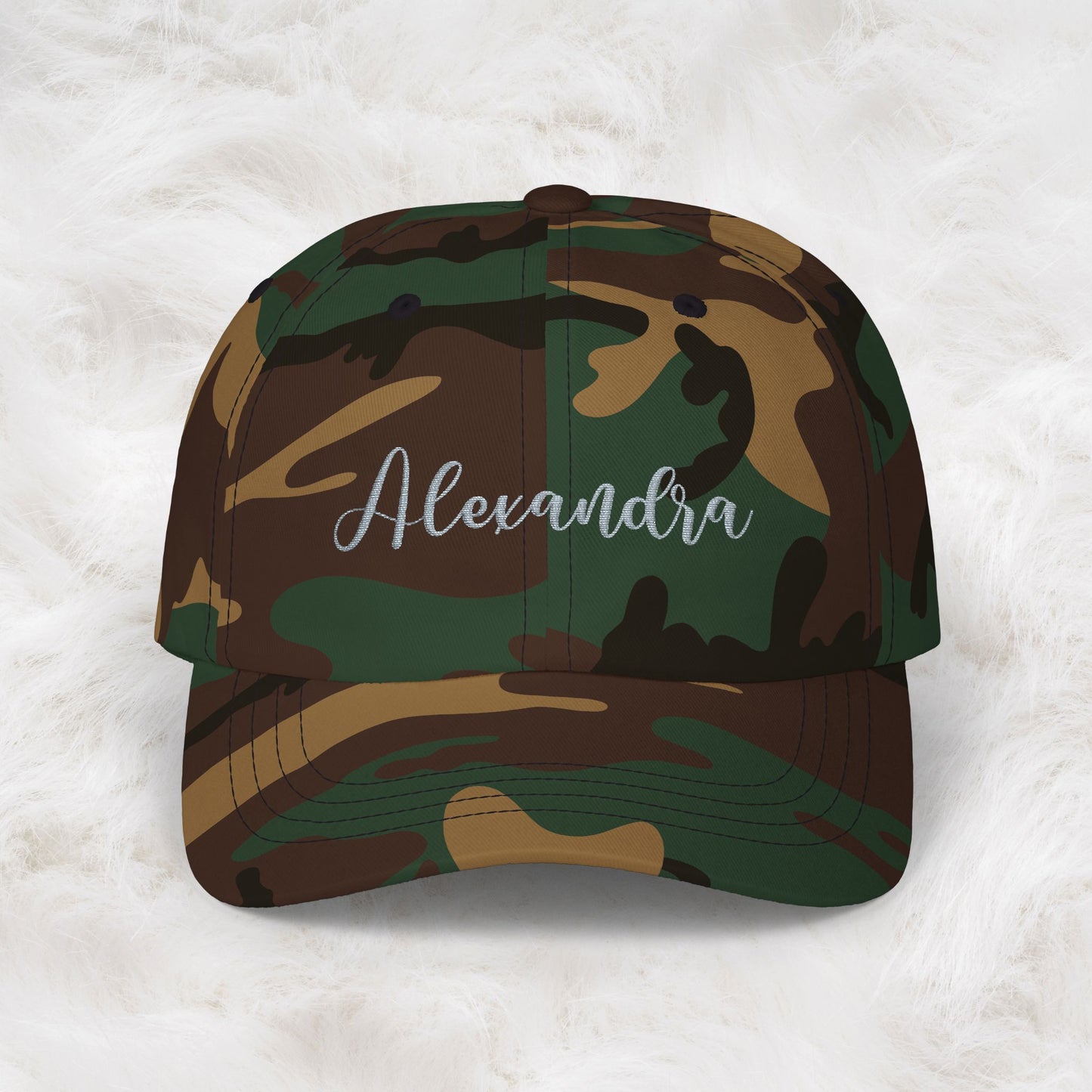 Personalized Embroidered Name Dad Cap Baseball Hat | Gift Idea