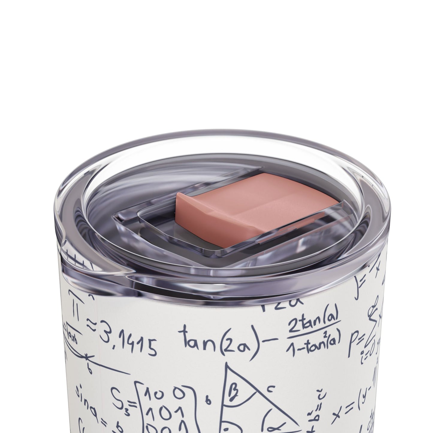 Mathematics Lovers Science Math Pattern Skinny Matte Tumbler Hunting Birthday Christmas Gifts