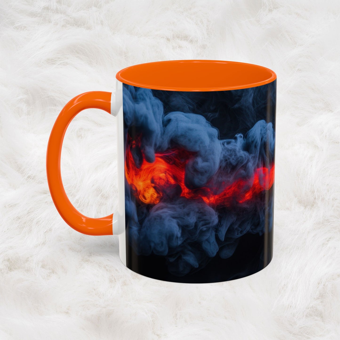 Abstract Smoke Accent Coffee Mug