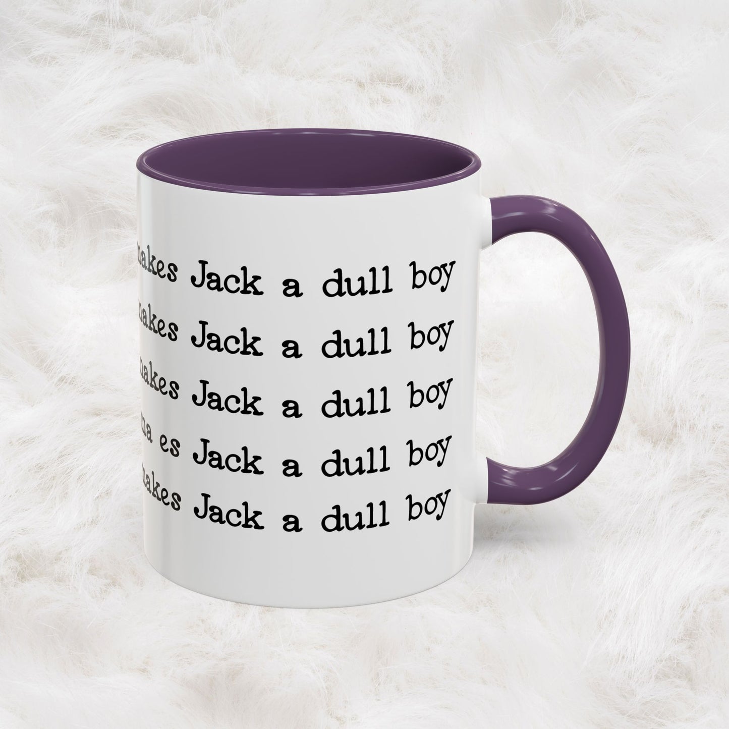 The Shining Coffee Mug — All Work and No Play Makes Jack a Dull Boy | Horror Movie Gift, Novelty Ceramic Cup