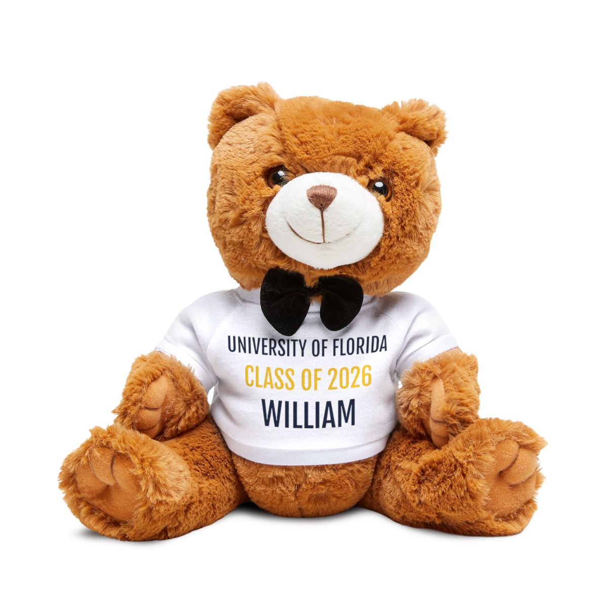 Personalized School Name, Graduation Year, Student Name Teddy Bear with T-Shirt | Super Cute Adorable Graduation Gift Ideas