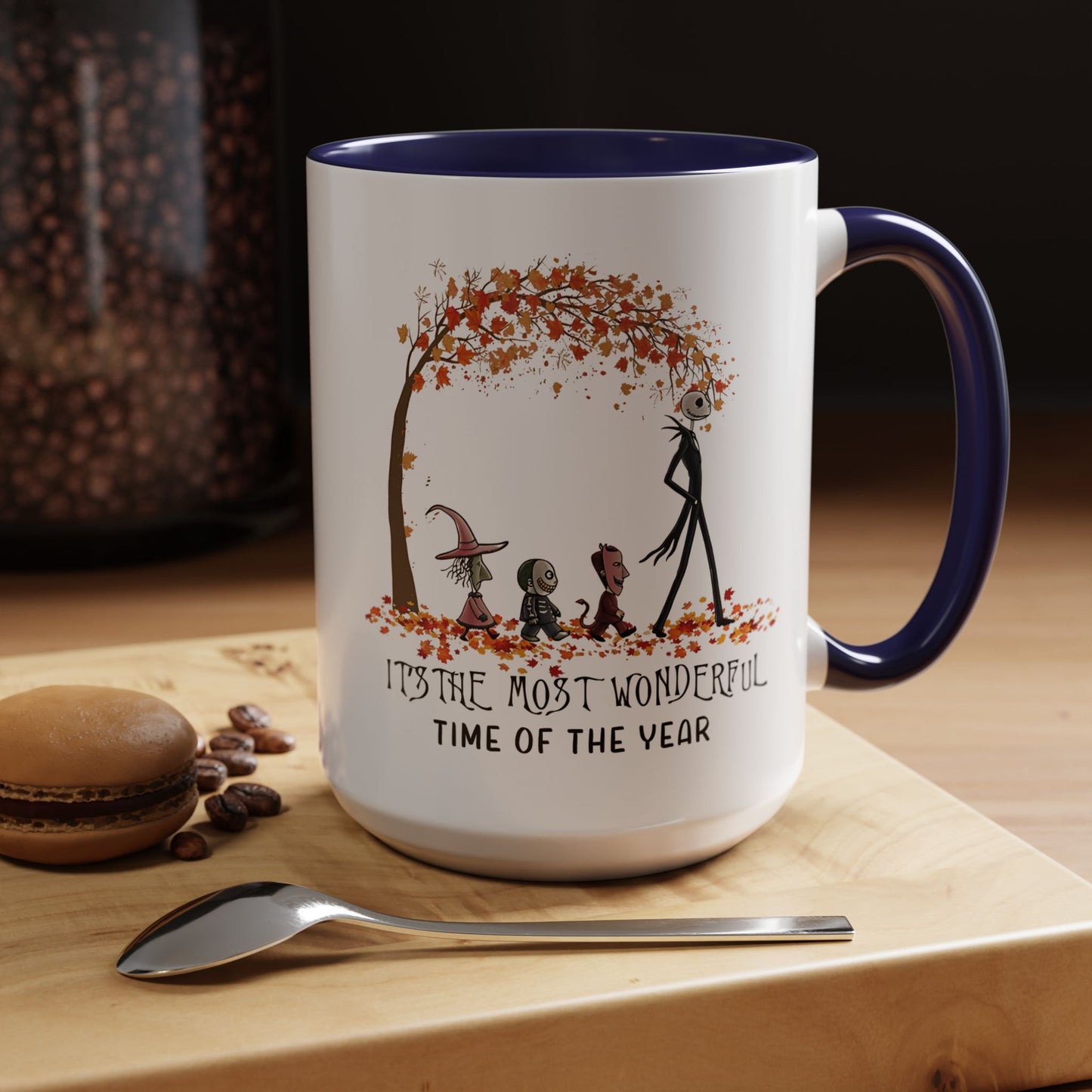 It's the Most Wonderful Time of the Year Halloween Coffee Tea Mug Autumn Fall Season Gift Idea