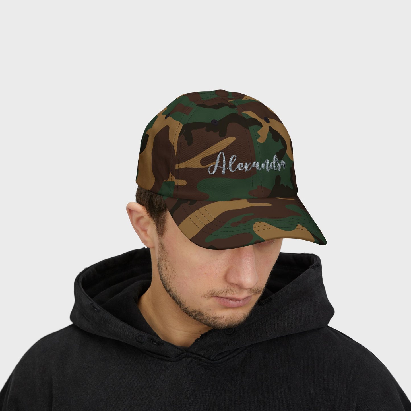 Personalized Embroidered Name Dad Cap Baseball Hat | Gift Idea