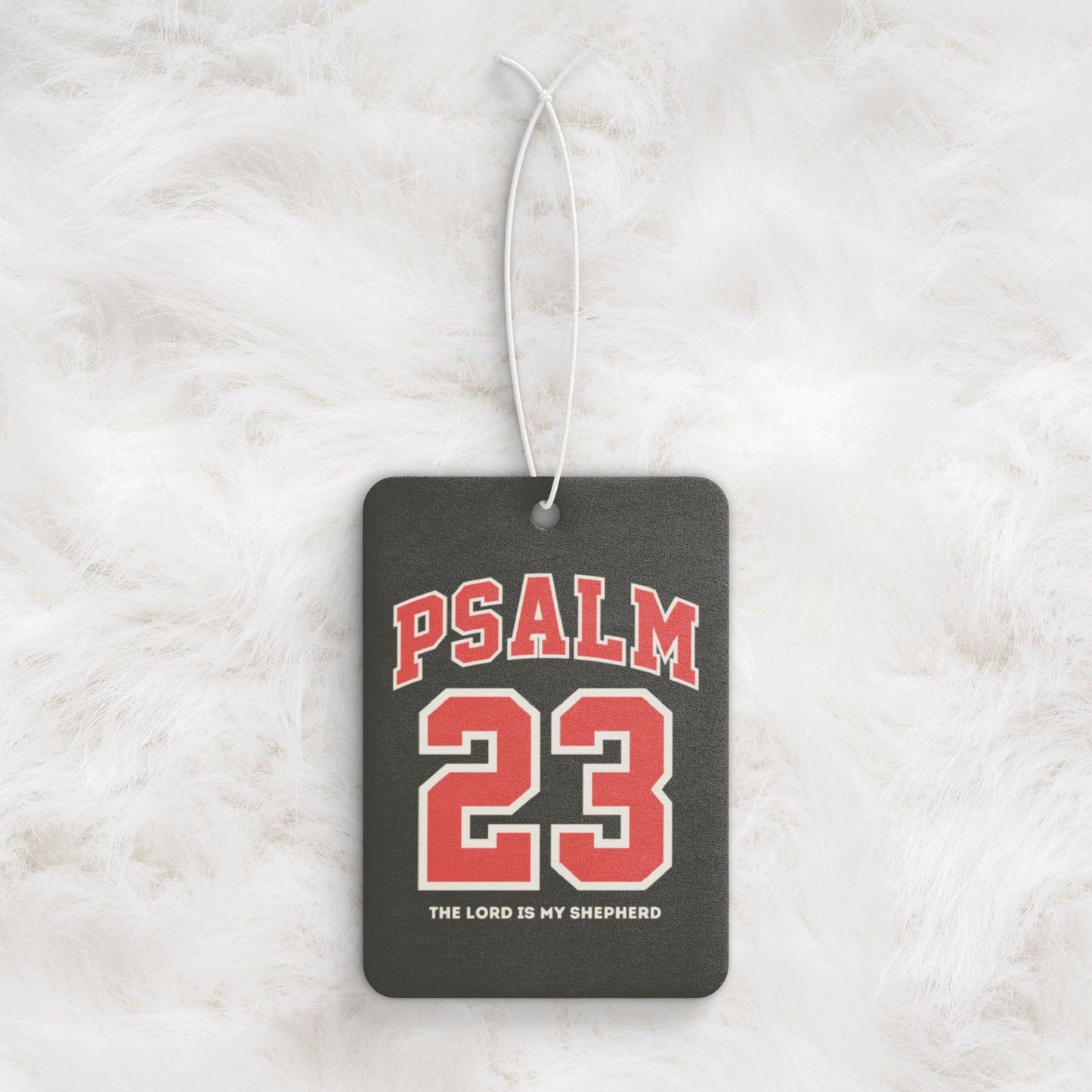 Psalm 23 The Lord is My Shepherd Car Air Freshener | Bible Verse