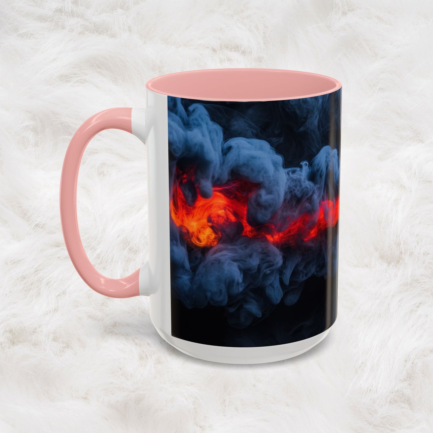 Abstract Smoke Accent Coffee Mug