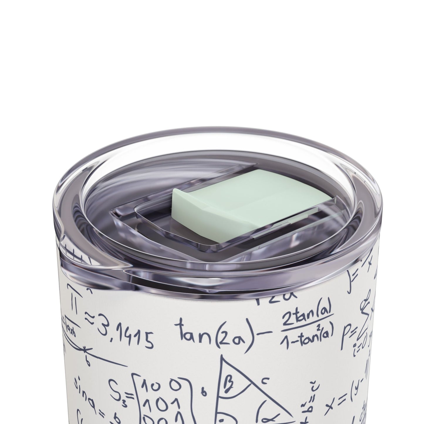 Mathematics Lovers Science Math Pattern Skinny Matte Tumbler Hunting Birthday Christmas Gifts