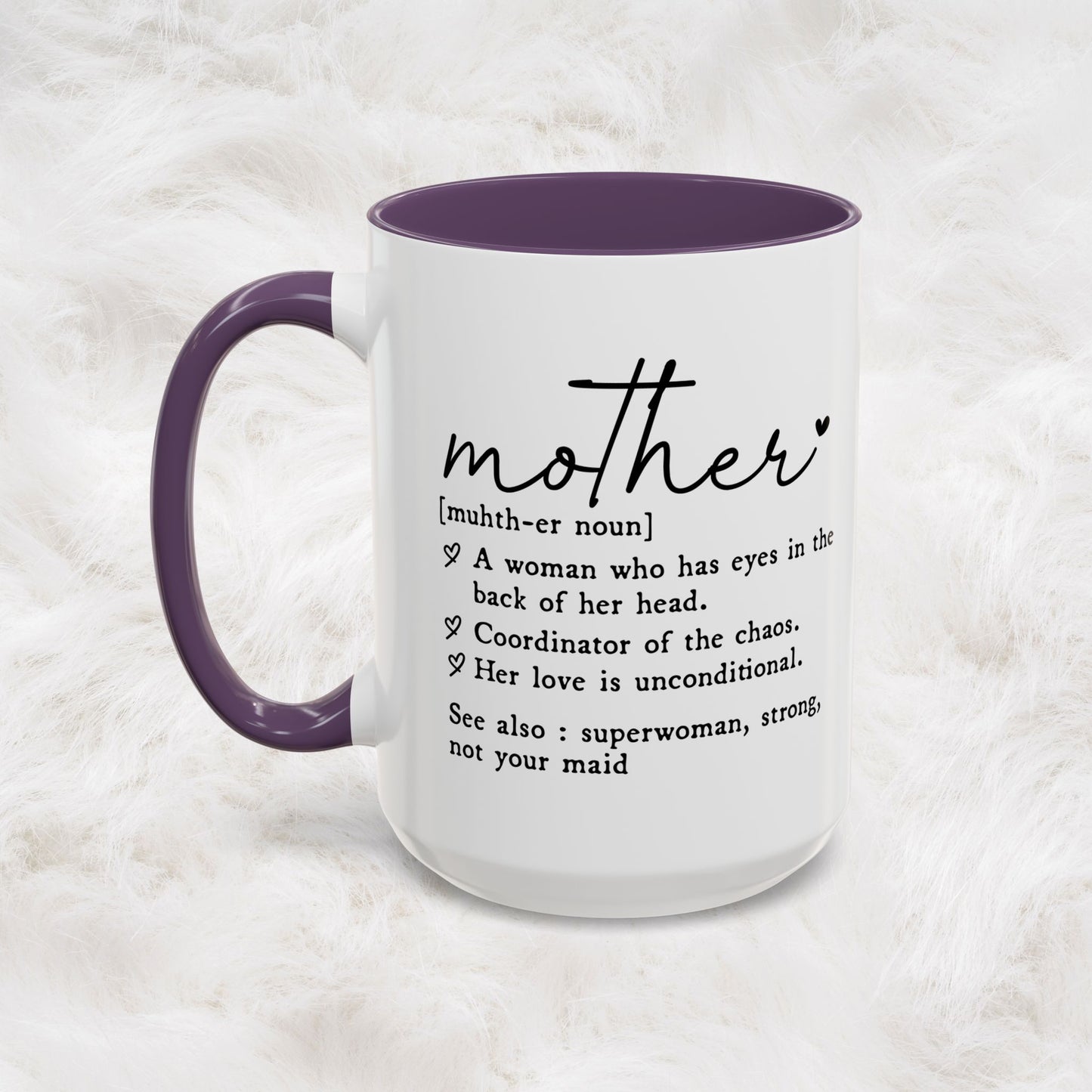 Funny Mother Definitions Souvenir Coffee Tea Cup | Mother's Day Gift Idea