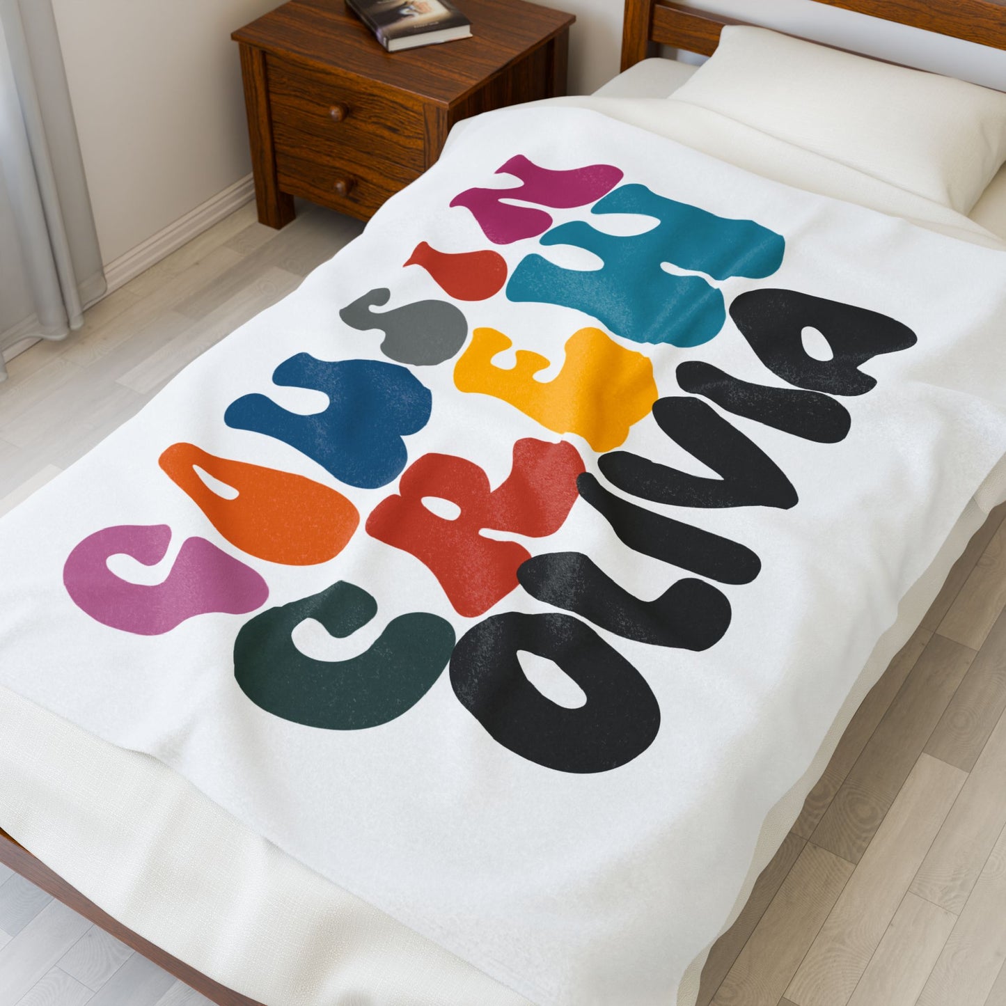 Personalized Name Cousin Crew Velveteen Plush Blanket