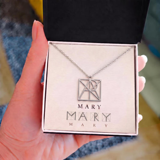 Personalized Special Monogram Name Necklace