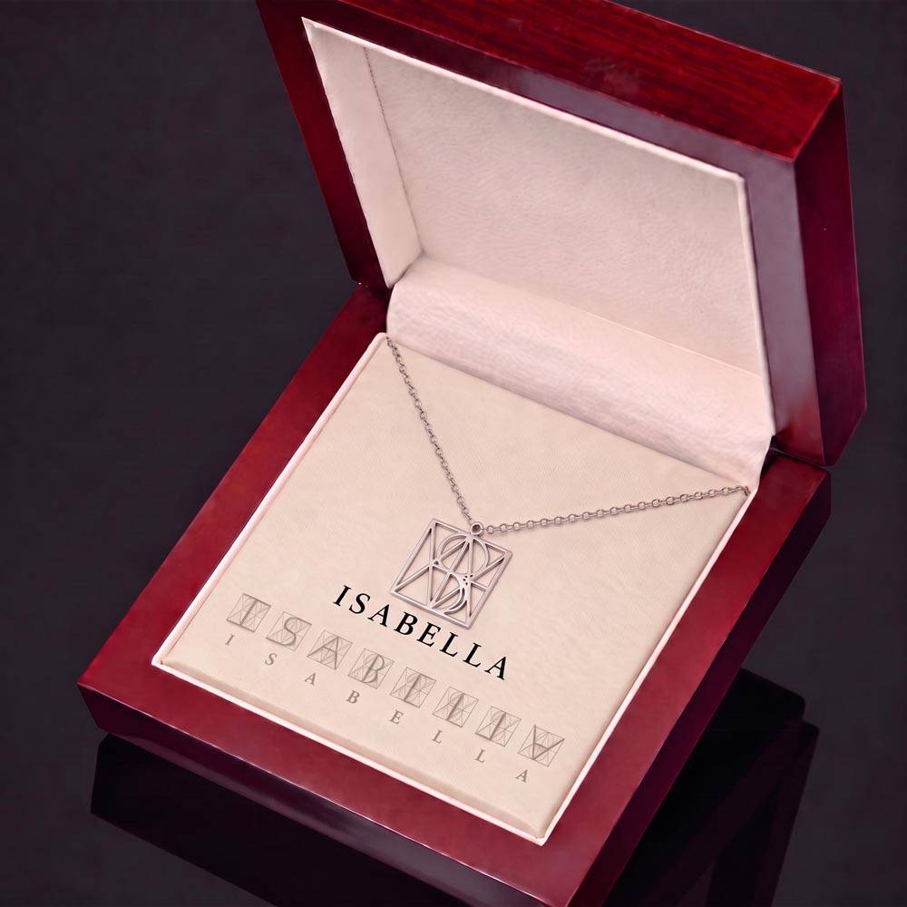 Personalized Special Monogram Name Necklace