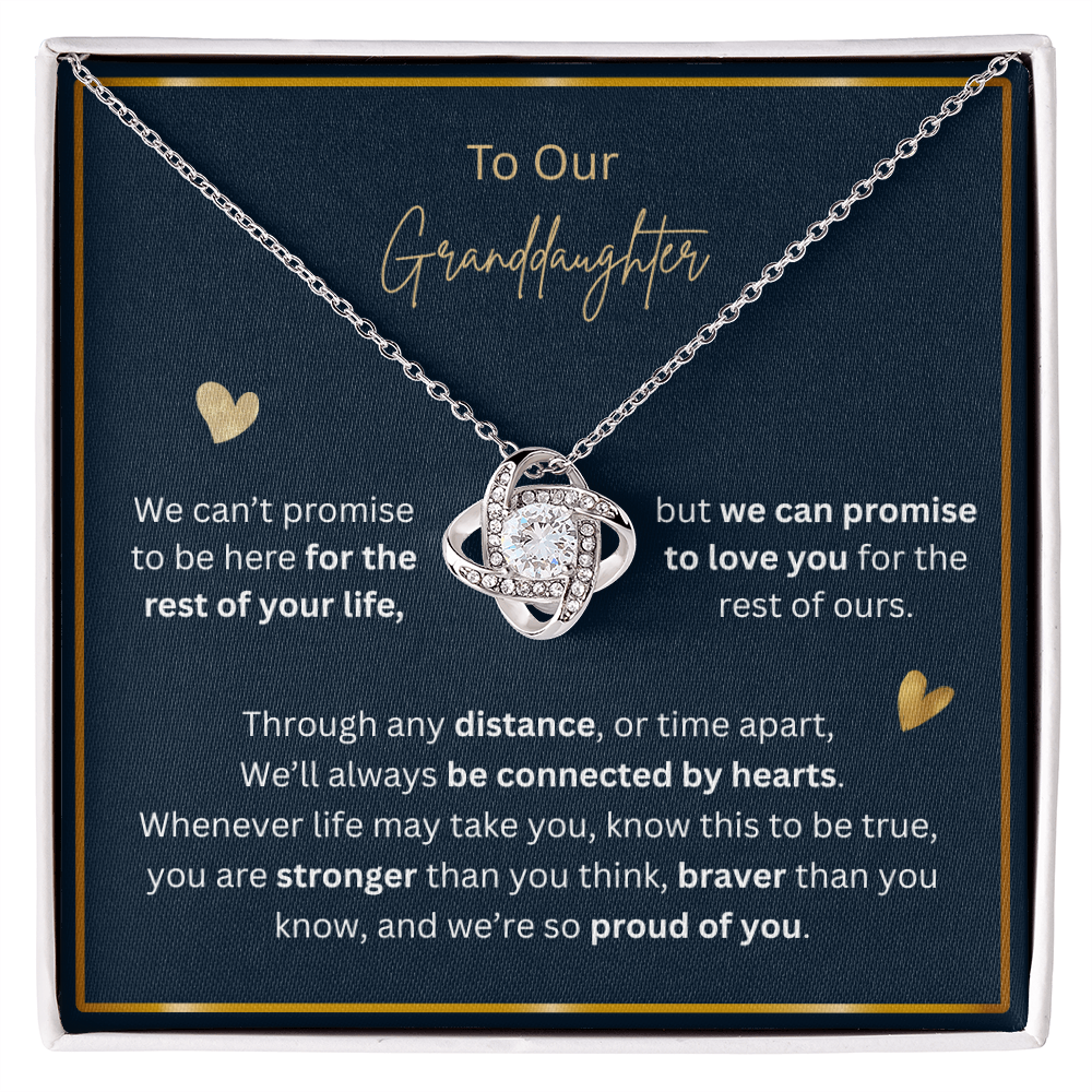 To Our Granddaughter Necklace, Granddaughter Christmas Gift, Birthday Gift For Granddaughter Graduation Gift, Jewelry Gift from Grandparents