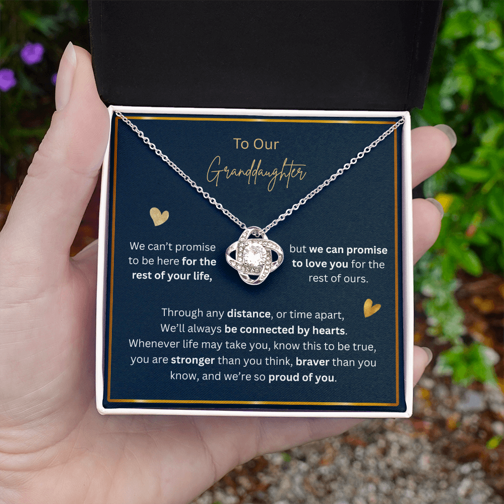 To Our Granddaughter Necklace, Granddaughter Christmas Gift, Birthday Gift For Granddaughter Graduation Gift, Jewelry Gift from Grandparents
