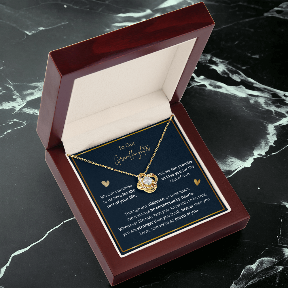 To Our Granddaughter Necklace, Granddaughter Christmas Gift, Birthday Gift For Granddaughter Graduation Gift, Jewelry Gift from Grandparents