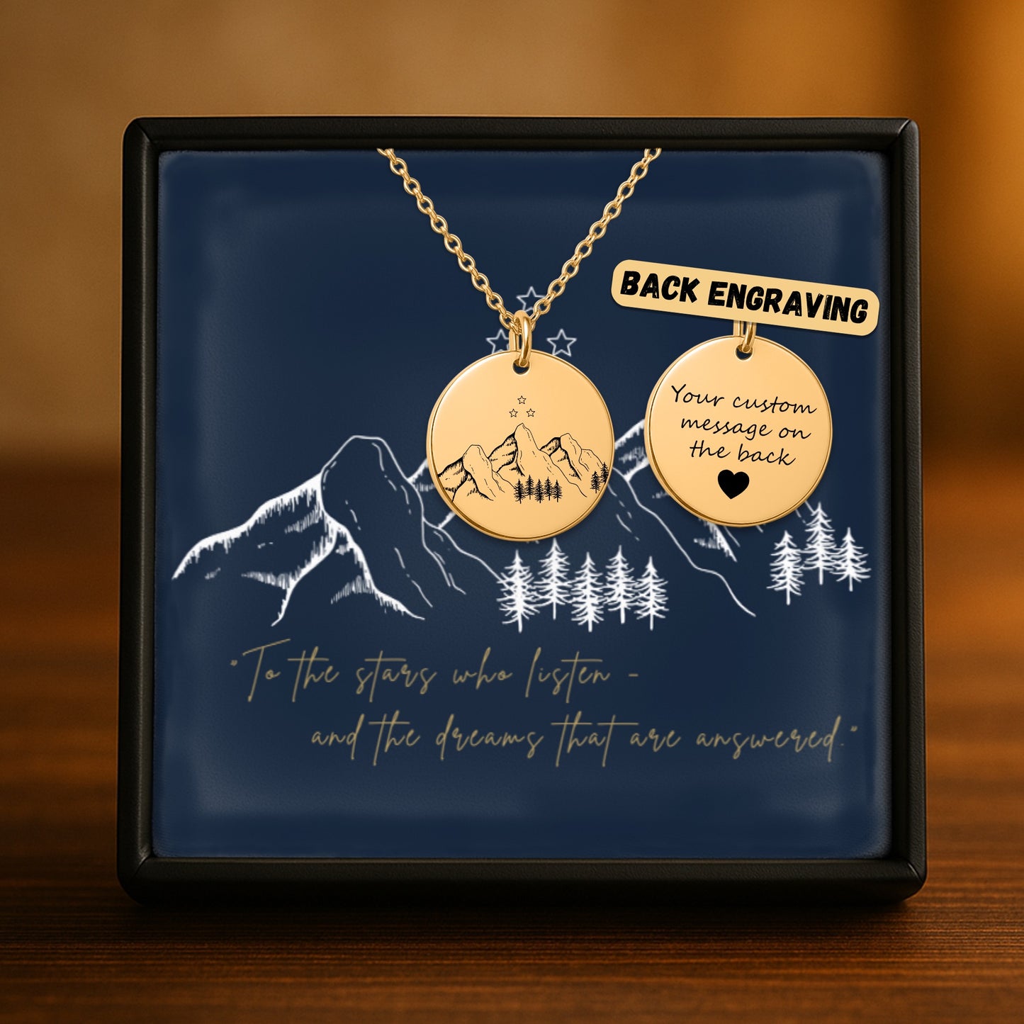 Night court ACOTAR Velaris Coin Necklace | Sarah J Maas | Gift for Book Lovers