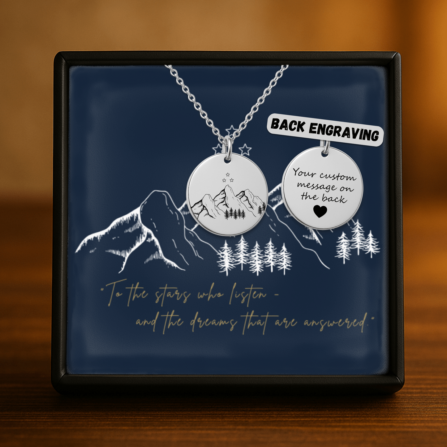 Night court ACOTAR Velaris Coin Necklace | Sarah J Maas | Gift for Book Lovers